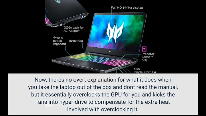 Unleash Your Gaming Potential with the Acer Predator Helios 300 Gaming Laptop
