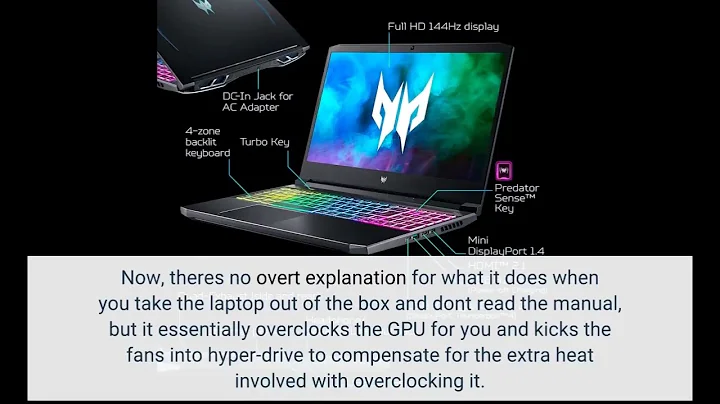 完美游戏体验，ACER Predator Helios 300 游戏笔记本电脑评测