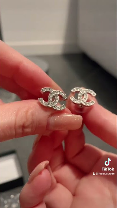 Chanel earrings real vs fake review. How to spot original Chanel jewelry 