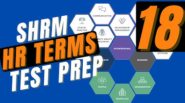 SHRM - HR Terms Explained - SHRM CP & SCP - Part 17