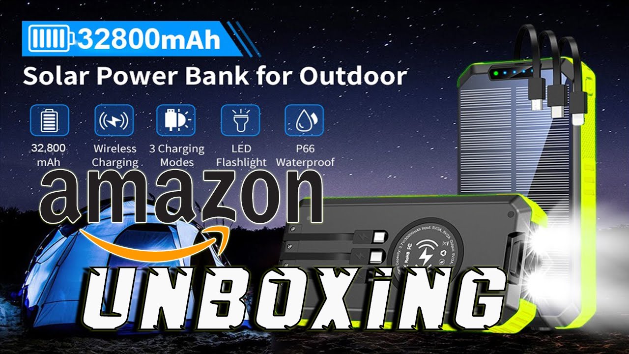 Amazon Solar Power Battery Bank Review Is It Worth It? YouTube