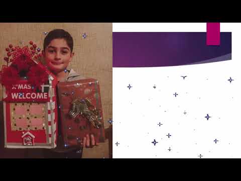 საბუეს საჯარო სკოლის მოსწავლეები ახალ წელს ვიდეორგოლით გვილოცავენ