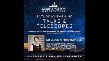 Talks & Telescopes: Dr Jessie Christiansen “The Search for Earth 2.0”