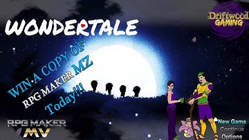 Wondertale by Colmatose First Impressions RPG Maker MV - Giving away a copy of RPG Maker MZ today!