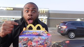 McDonald's New Kerwin Frost Box Review - BLACK MAN EATS!