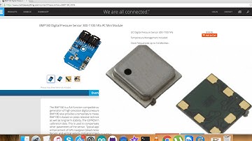 Particle Photon BMP180 Digital Pressure Sensor Tutorial