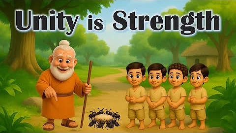 👦 Unity is Strength | ✨ English Moral Story for Kids 🌳