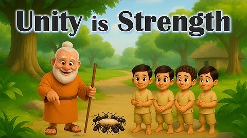 👦 Unity is Strength | ✨ English Moral Story for Kids 🌳