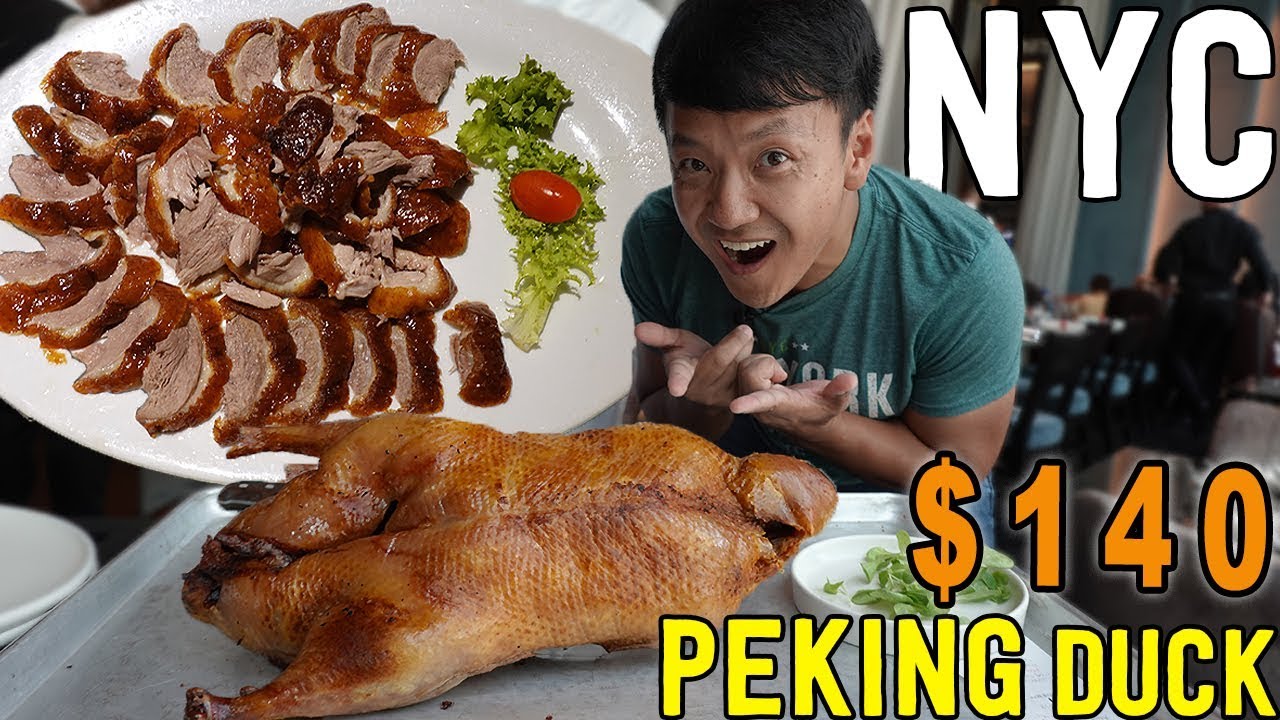 BEST Peking Duck in New York! $140 Peking Duck With Caviar?! | Strictly Dumpling