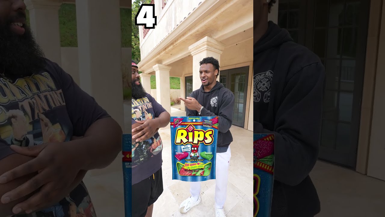 Bronny James Top 5 Snacks 