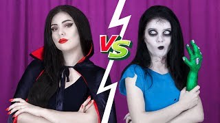 8 Idées DIY De Maquillages Zombie VS Vampire