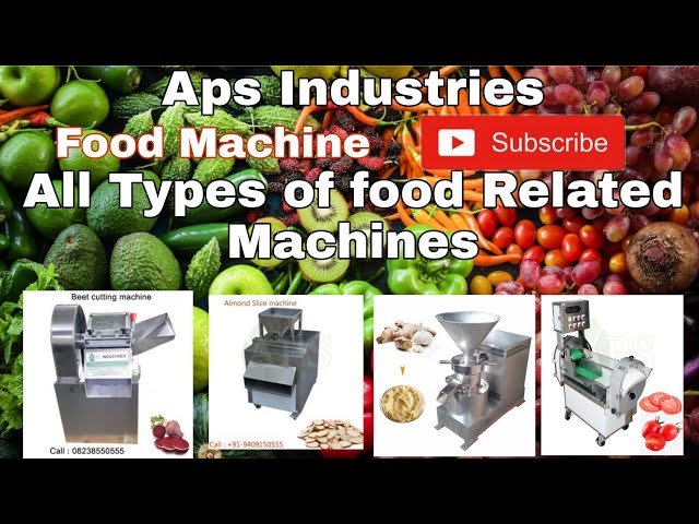 Potato cube cutting machine - APS Industries