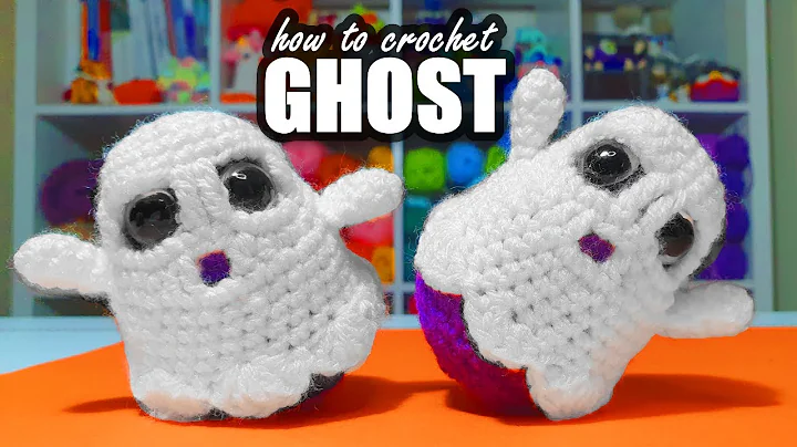 Easy No-Sew Crochet Ghost for Halloween!