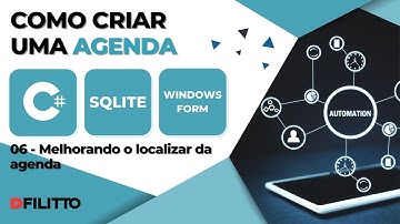 Como criar uma AGENDA (C-Sharp + SQLite + Windows Forms) - 06 Melhorando o localizar da agenda