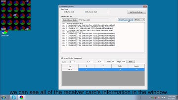 How to configure LED display for iT7 sender card（wmv）
