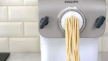 Genmaicha Green Tea Udon 🍵 Homemade Japanese Noodles with Philips Pasta Maker