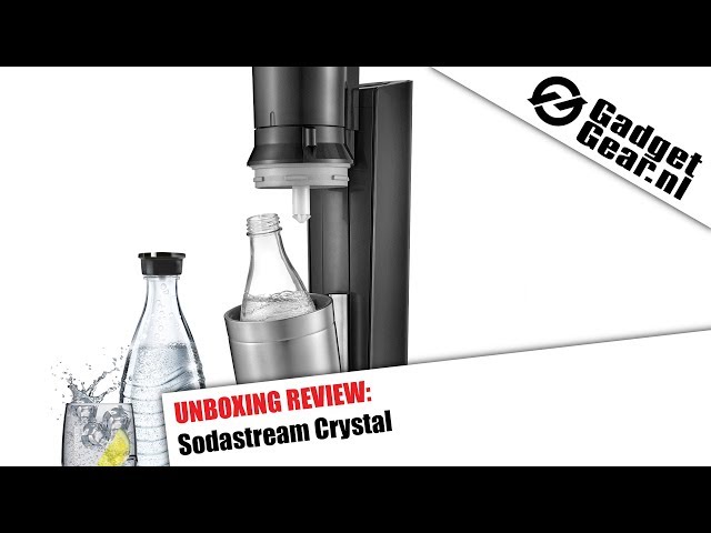 Sodastream lance la machine crystal avec sa carafe en verre - Univers  Habitat