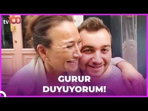 Oğlu Ali Demet Akbağ'ı duygulandırdı