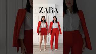 ¿Traje con pantalón corto o largo? ❤️ #zara