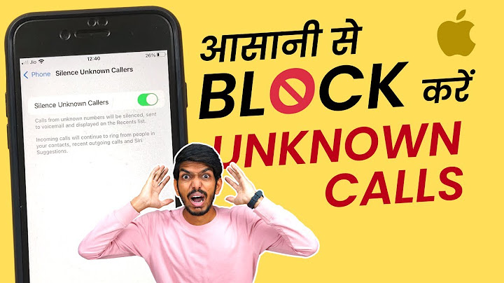 How to stop iphone from blocking unknown numbers