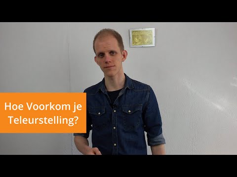 Video: Hoe Om Teleurstelling Te Oorkom