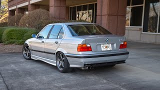 BMW E36 M3 with Active Autowerke exhaust