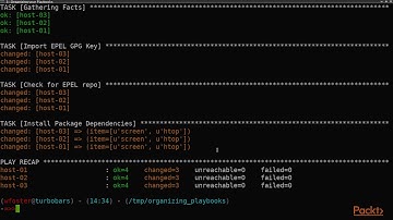 Practical Ansible Solutions: Basics of Organizing Your Playbooks|packtpub.com