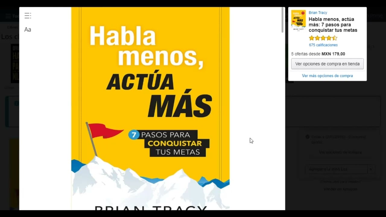 Habla menos actúa más