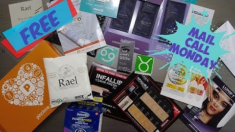 Mail Call Monday/Free Products