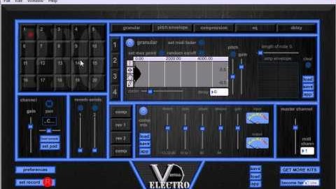 How To Use Virtual Drum Electro Pro Video One