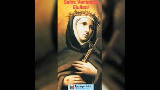 Saint of the Day for July 10. Saint Veronica Giuliani.