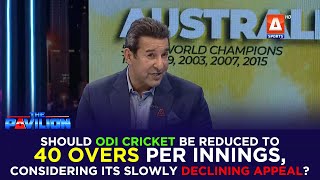 Should ODI cricket be reduced to 40 overs per innings, considering its slowly declining appeal?