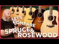 The Ultimate Dreadnought Comparison | Spruce & Rosewood Acoustic Guitars from Martin, Taylor, & More