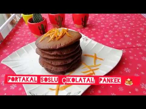 Video: Portakal Soslu çikolatalı Pankek