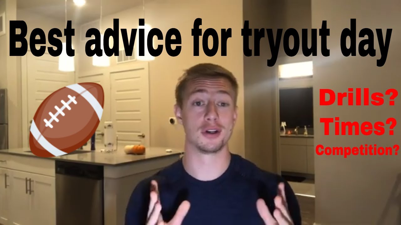 Top Tips For A College Football Walk On Tryout YouTube