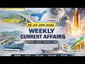 18-24 Jan Current Affairs(Weekly CA)