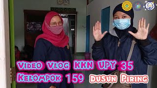 Video Vlog KKN UPY 35 Kelompok 159 Dusun PIring 2021