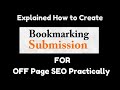 Bookmarking Submission Tutorial 2025 in Hindi | How to Do Social Bookmarking for OFF PAGE SEO 2025