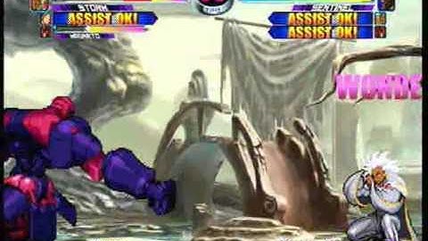 MvC2 Online (360): Brett (MSP) vs Khaos (MSS) 5 .:9.1.10:.