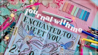 JOURNAL WITH ME • 7 enchanting bullet journal spreads for your coquette journal setup