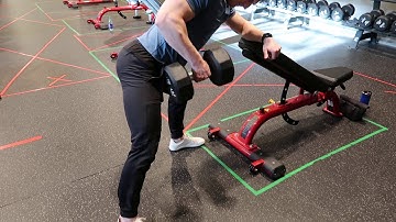 Single Arm Dumbbell Row - Contralateral