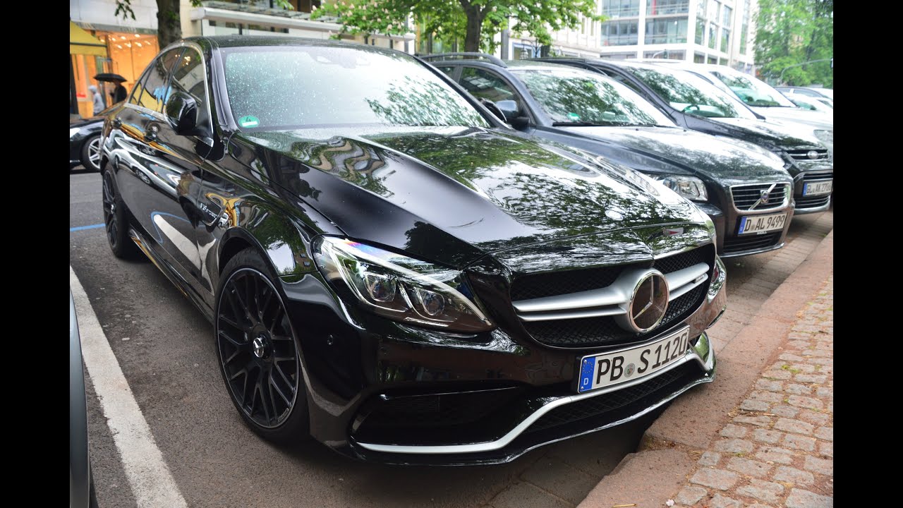 2015 Mercedes-Benz C63 AMG Nasty Exhaust Sound & Photo's! 