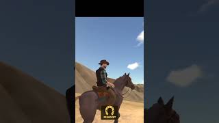 west cowboy games horse riding android gameplay #shorts 1 screenshot 3