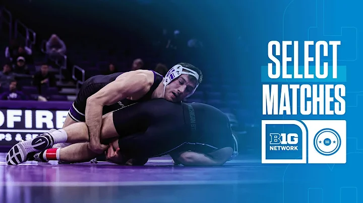 Michigan State at Northwestern | Select Matches | Big Ten Wrestling | 02/07/2025