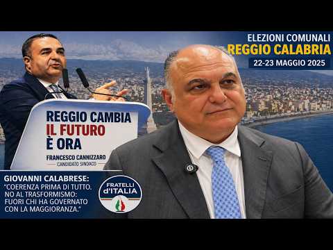 Video Reggio Calabria verso il voto del 22 e 23 maggio