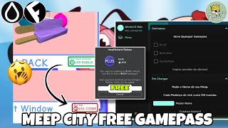 Meep City FE Free Plus \& Gamepass Script | Hydrogen and Fluxus - Roblox Mobile Exploiting