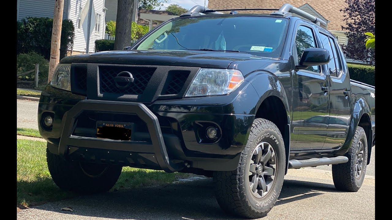 Nissan Frontier MODS Lifted Pro4x Gets a Bull Bar! YouTube
