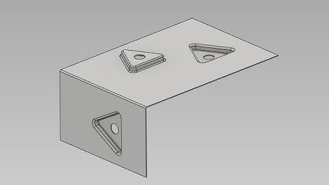 Autodesk Inventor, iFeature oz. Punch Tool