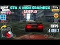 GTA 4 HIGH GRAPHICS🔥 GAMEPLAY On Snapdragon 4 gen 2 Winlator bionic ludashi || low end device.
