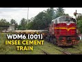 INSEE Cement train in Palavi, Sri Lanka hauled by WDM6
